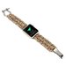 Curea iUni compatibila cu Apple Watch 1/2/3/4/5/6/7, 42mm, Elastic Paracord, Rugged Nylon Rope, Crea